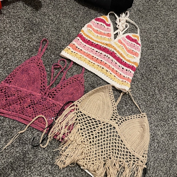 Forever 21 Tops - For Gems only 3 Crochet tops